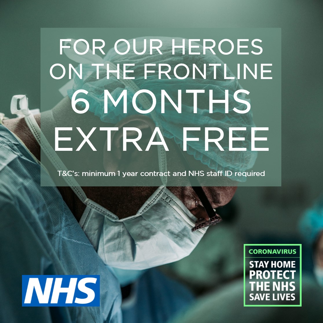 NHS frontline heroes OFFER