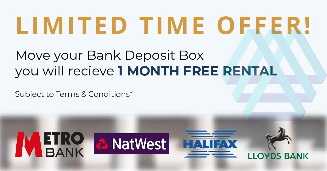 Safety Deposit Lockers Offer